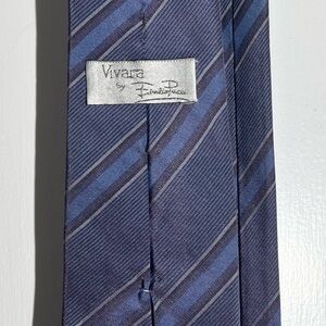Emilio Pucci Blue Striped Men’s Neck Tie